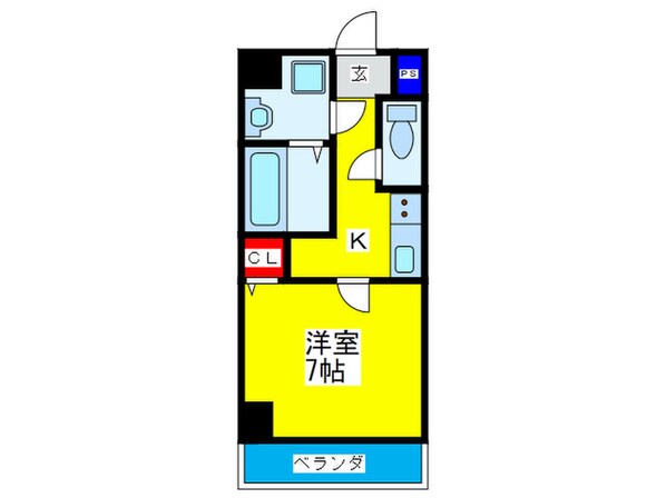 グランエクラ今市の物件間取画像